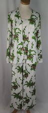 VTG 3pc 60s Floral LEiSURWEAR SUiT Pant Tank Top Animal Print BAYBERRY Sz 14