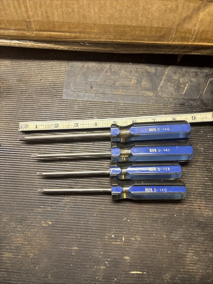 Brocas de par Napa T15 T20 T25 T30 hechas en EE. UU. Foto 4 de 4