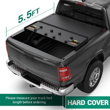 Hard Truck Tonneau Cover For 2009-2013 2014 Ford F150 5.5ft Short Bed On Top Hard Truck Tonneau Cover For 2009-2013 2014 Ford F150 5.5ft Short Bed On Top