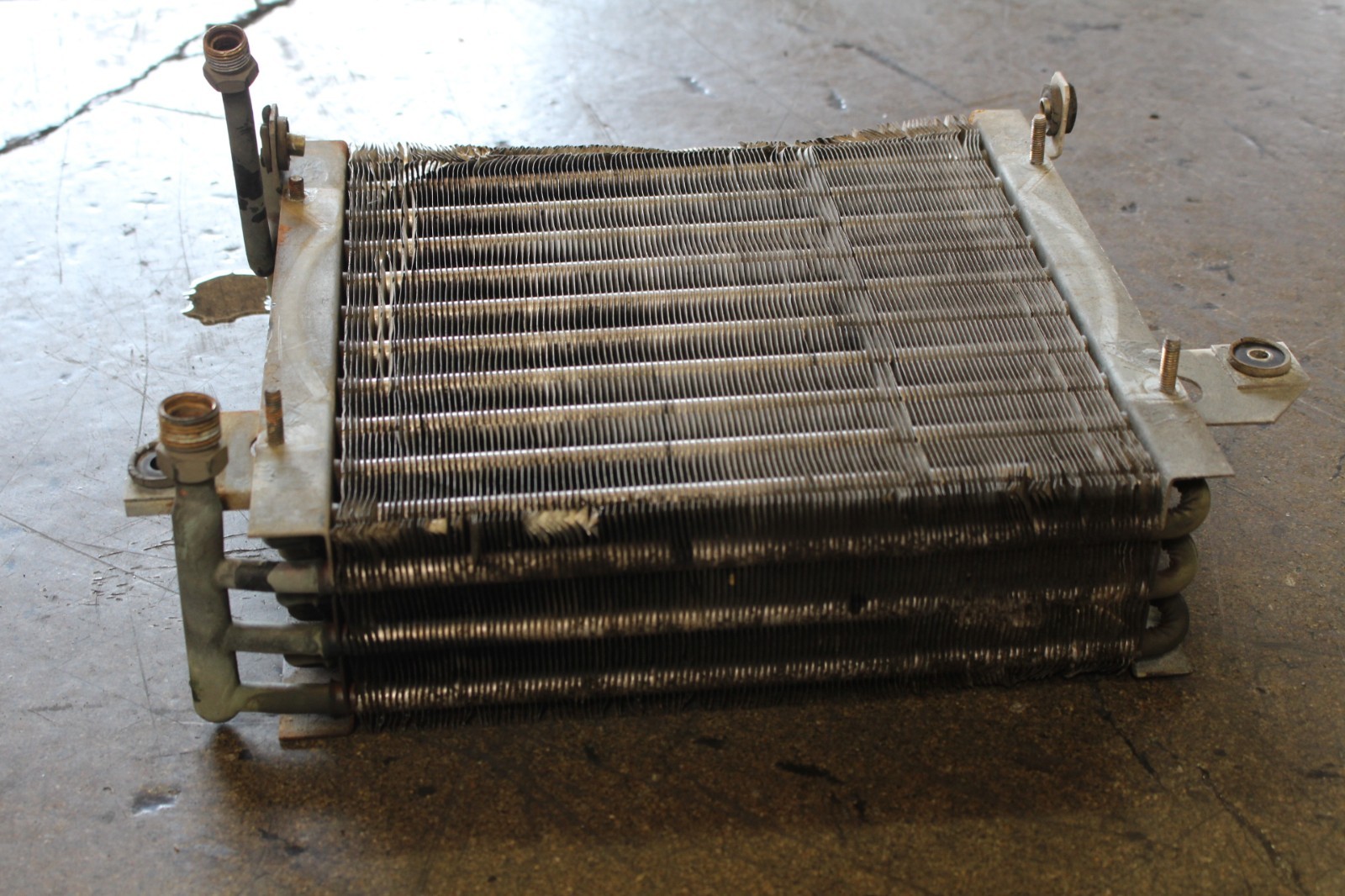 Ferrari Mondial, AC Condenser, Dented Bottom, Used, P/N 60649100