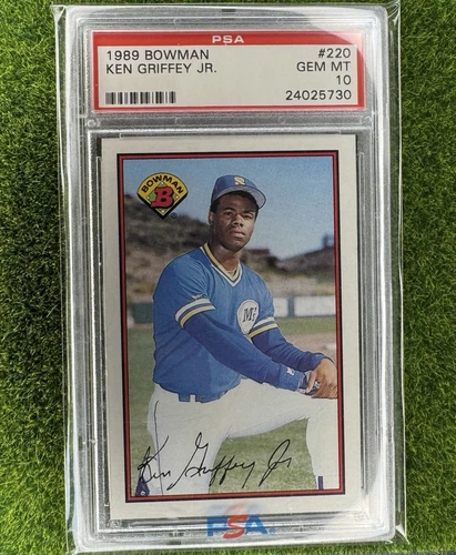 1989 Bowman Ken Griffey Jr #220 (RC) PSA 10