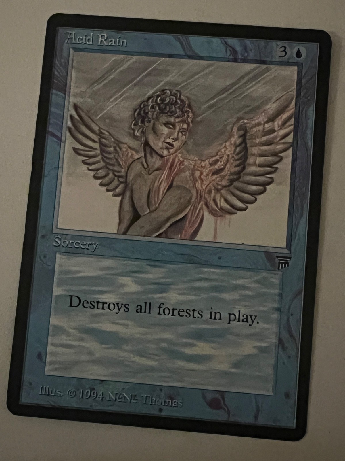 Magic the Gathering MTG Legends Acid Rain LP  (Beta Bob)