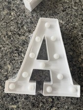 Marquee Letters A, Led Letter Lights, 26 Alphabet Battery Powered LED Light up