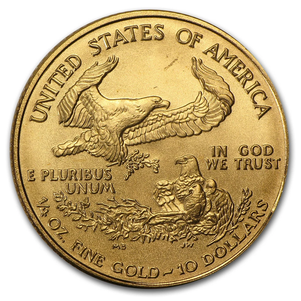 2005 1/4 oz American Gold Eagle BU - Image 2 of 2