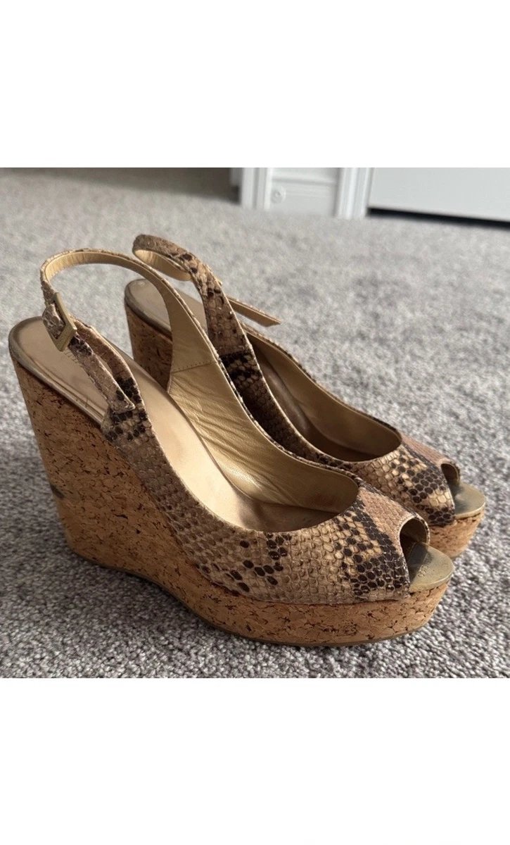 Jimmy Choo Brown Wedge Heels for Women for sale | eBay display picture 1