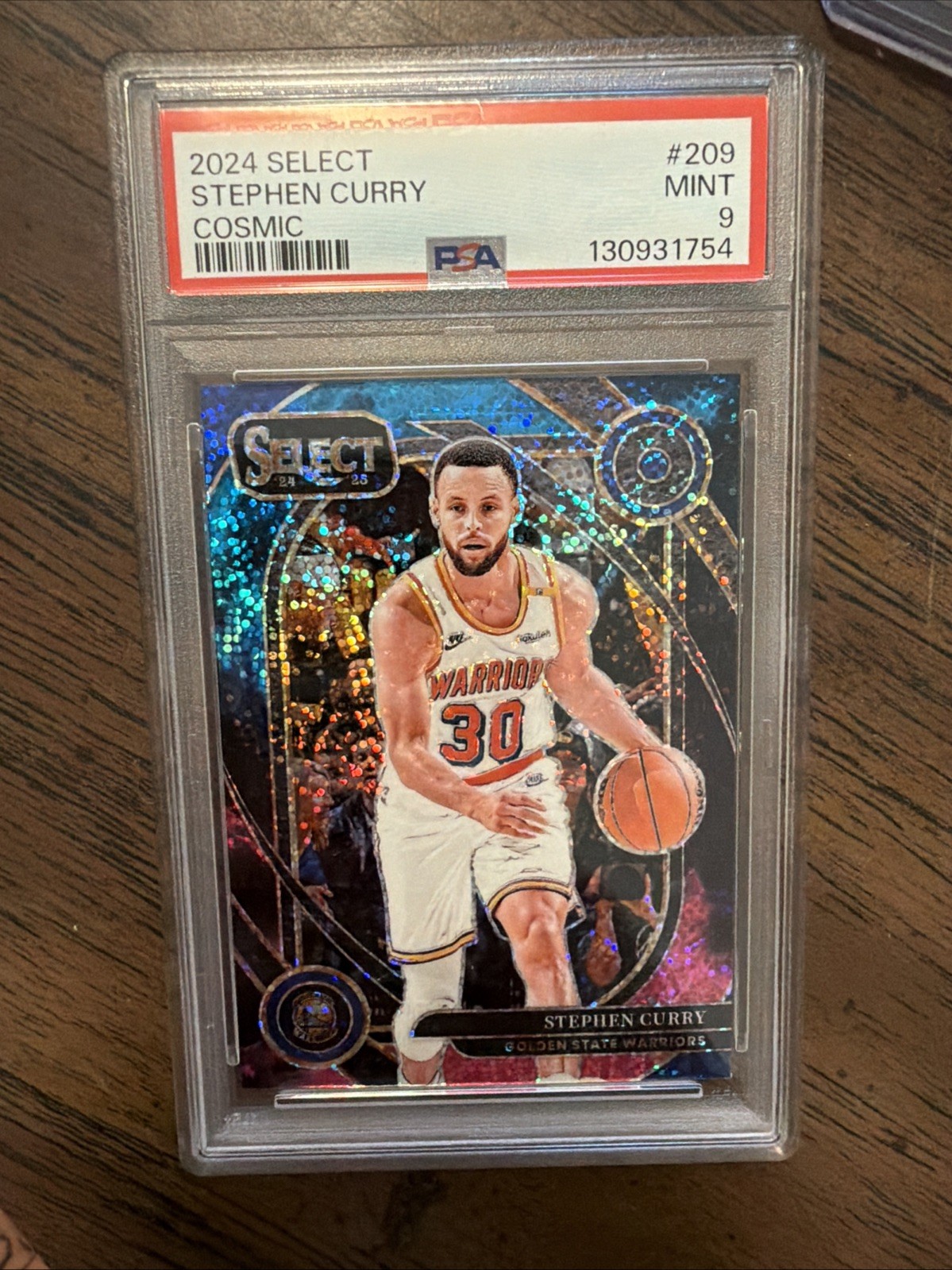 2024-25 Panini Select - Courtside Stephen Curry #209 Cosmic Prizm