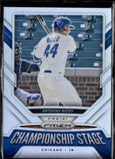 2021 Panini Prizm Anthony Rizzo #CS8  Championship Stage Silver Prizm