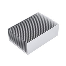 Large Aluminum Heat Sink 3.94x2.71x1.41 Inch 27 Fin Radiator Cooling Plate