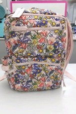 Vera Bradley Essential Travel Backpack Coastal Wildflowers NWT