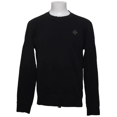 J.Lindeberg, Sweatshirt, Größe: L, model: throw patch c-neck, Schwarz #dbq