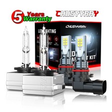 4x D1s 9145 Hid Headlight Low Beam Led Fog Light Bulbs For 2005-2013 Corvette 6k