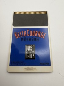 Keith Courage in Alpha Zones (TurboGrafx-16, 1989) HuCard CIB - Tested Complete