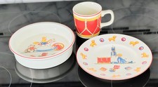 Tiffany  Company Tiffany Toys 3 Pc Childs Set Plate Bowl and Mug 1992 Flawless