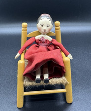 Gail Wilson Tiny Red Dress Hitty Doll Clothin...