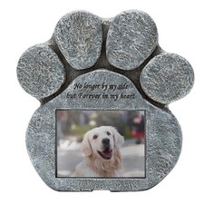 Pet Memorial Gifts - Pawprint Dog Memorial Gifts for Loss of Dog with Persona...