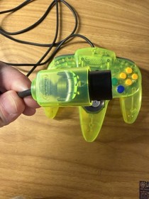 Nintendo 64 N64 Extreme Green Controller OEM Toys-R-US Tight Stick Clean Tested