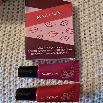 Mary Kay Vinyl Lip set limited edition new in box luminous red and vivid berry