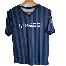 NWT Lionel Messi Collection 10 Soccer Jersey shirt Youth XL 18 blue stripe