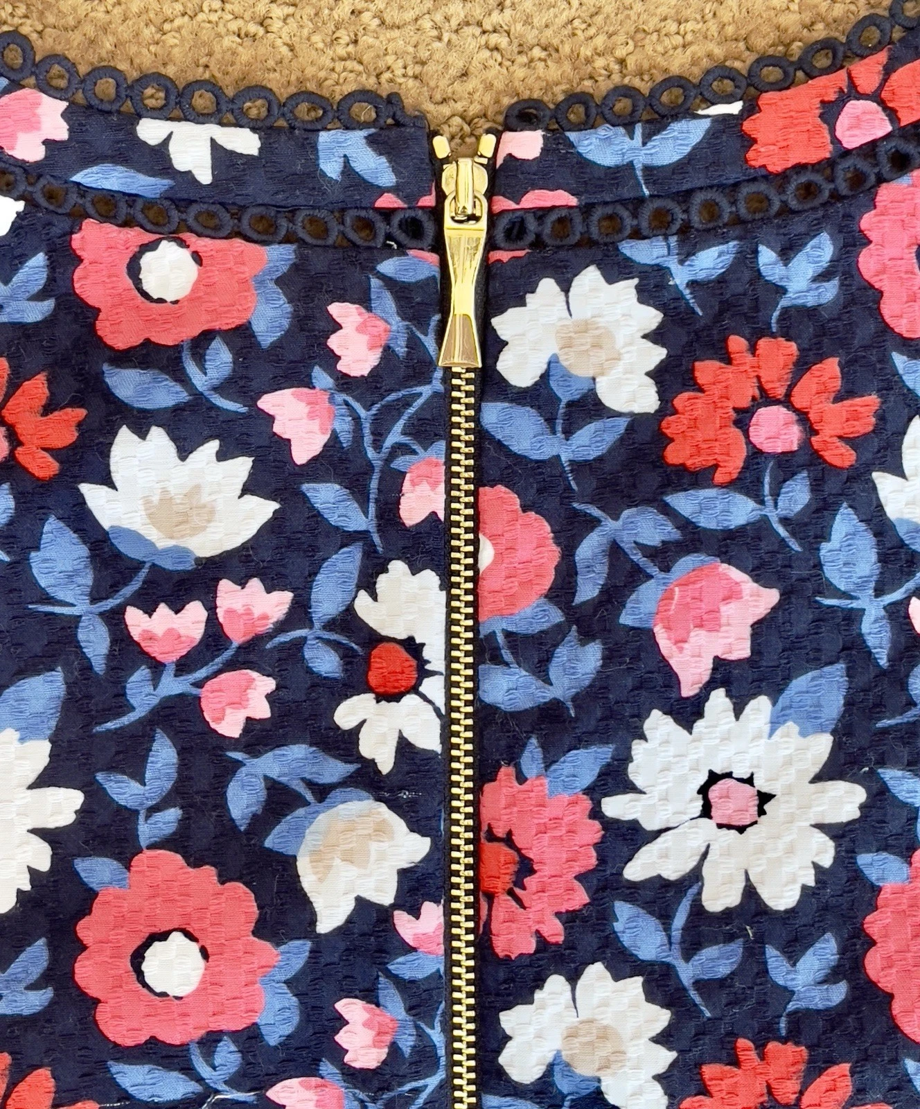 Abito donna Kate Spade New York nuovo cerniera dorata taglia 2 small