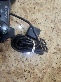 Sony PS2 BLACK Wired Controller OEM DualShock PlayStation 2 AUTHENTIC Read