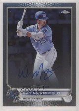 2022 Topps Chrome Veteran Whit Merrifield #CVA-WM Auto 1b8