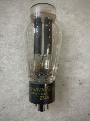 真空管 274B Western Electric Western Electric 274B 5U4G U52 1957 NOS Tested Tightly Balanced | eBay