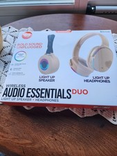 Hypergear Wireless Audio Essentials Duo With Light-Up Bluetooth Speaker