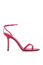 JIMMY CHOO '1998 LEO' Pink Heeled Sandals New Authentic