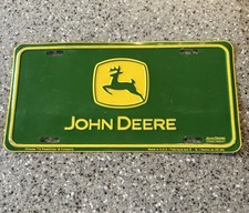 John Deere Metal License Made in USA