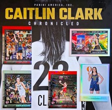 2025 Panini CAITLIN CLARK Chronicled Collection PICK YOUR CARD Holo Red Ice WNBA