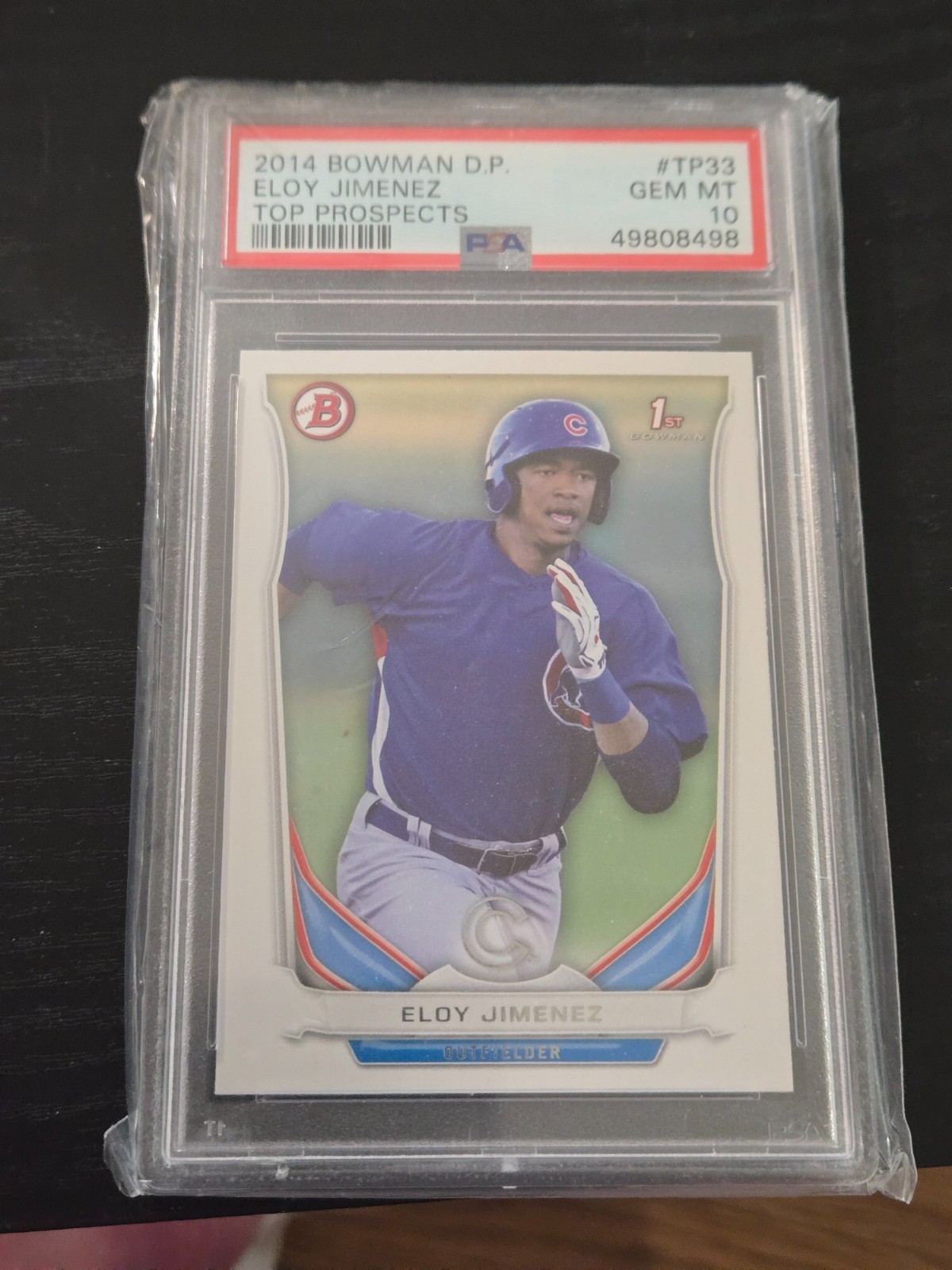 2014 Bowman Draft Picks 1st RC Eloy Jimenez Top Prospects #TP33 PSA 10 GEM MINT