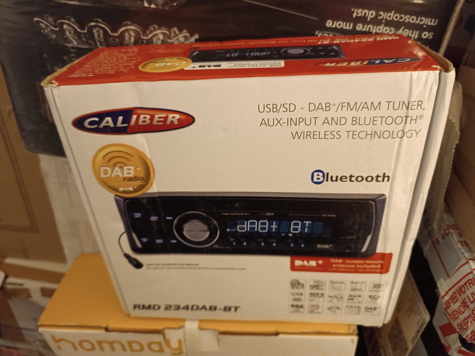 Autoradio DAB+ USB Bluetooth Caliber RMD 234DAB récepteur radio numérique MP3 WMA