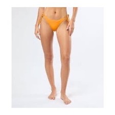 Onia Kate Bikini Bottom Apricot Orange Side Tie Swim Brief WSB09-33 Small NEW