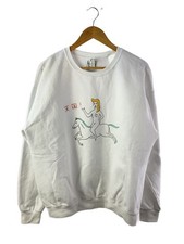 WACKO MARIA Sweatshirt L Cotton WHT Print