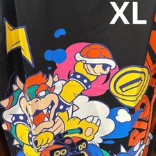 USJ Super Nintendo World Mario Kart T-Shirt Bowser Koopa Japan Exclusive Size XL