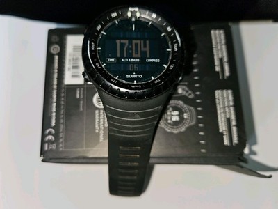 Suunto Core All Black  Sportuhr mit Höhenmesser und Barometer