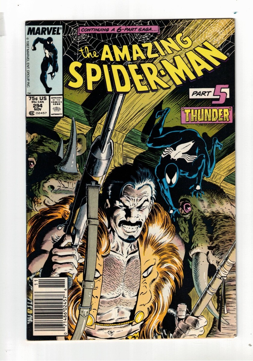 Spider-Man Kraven's Last Hunt VF Amazing 293-294 Web of 31-32