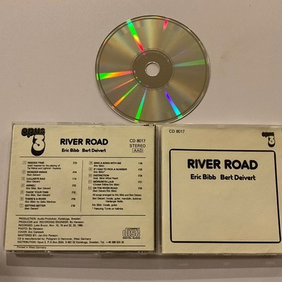 Eric Bibb & Bert Deivert - River Road CD 1985 Blues Opus 3 German Press  HIFI