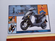 Malaguti 50 F10 Jetline WAP 2002 depliant scooter italiano originale