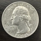 1964-D Washington Quarter 90% Silver | Uncertified Circulated