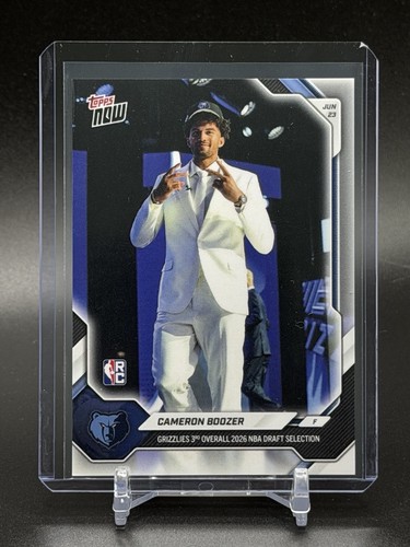 Cameron Boozer - 2026-27 NBA Topps NOW® - Card CBOO - PR: 15883
