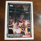 Michael Jordan 1992 TOPPS CARD #141