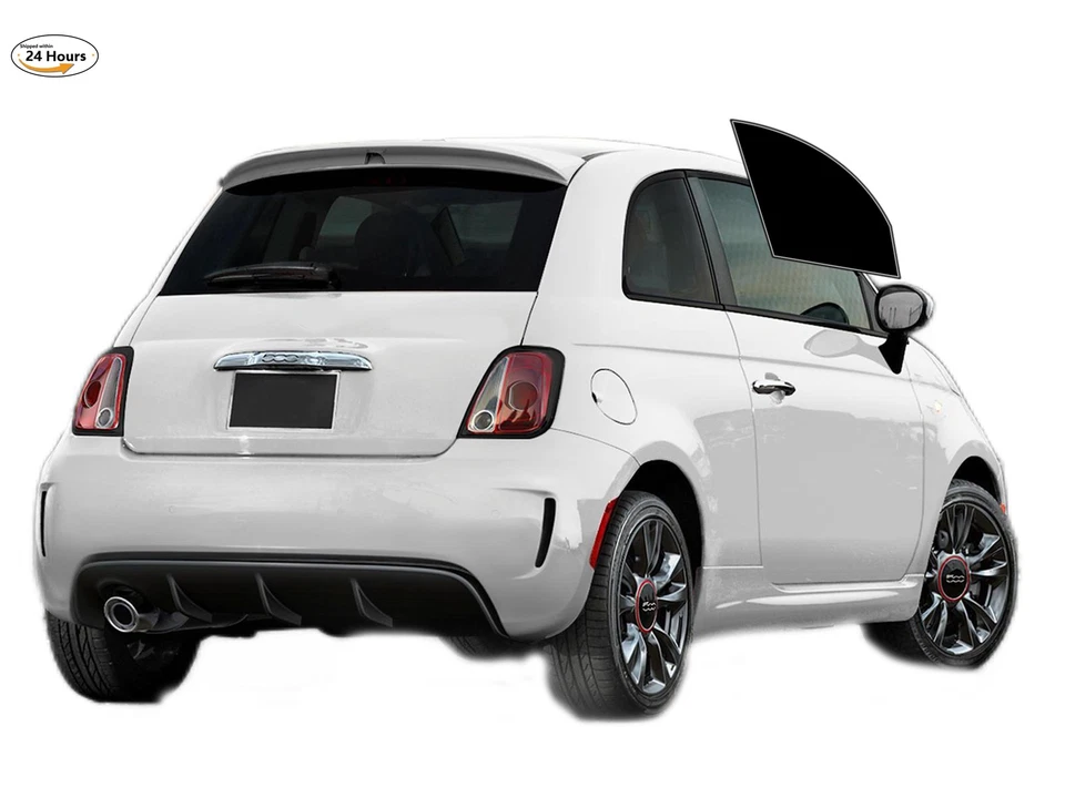 Kit de película de tinte de ventana de 2 capas precortada para Fiat 500 Hatchback 2011-2019 2 puertas Foto 2 de 4