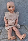 Antique doll to restore UNITED FRANCE mold 71.301.149 porcelain head h=42cm