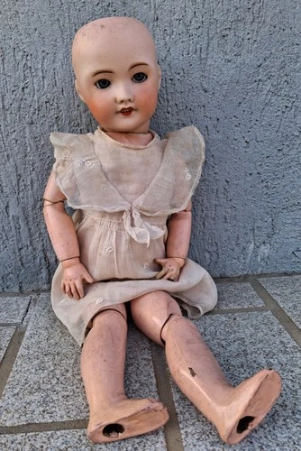 Antique doll to restore UNITED FRANCE mold 71.301.149 porcelain head h=42cm