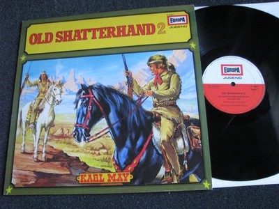 Karl May-Old Shatterhand 2 LP-1975 Germany-Europa Records-Jugend-E 2087