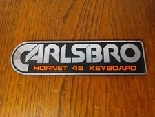 Carlsbro Hornet 45 Keyboard Amp Speaker Grille Badge Emblem Logo 17.8cm Genuine 