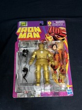 MARVEL LEGENDS RETRO IRON MAN MODEL 01 GOLD 2024 HASBRO 6 INCH ACTION FIGURE TOY