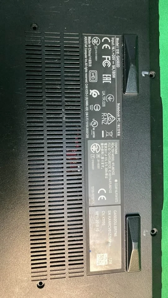 ASUS ROG Zephyrus GA502 - Ryzen, 16GB, 500GB - FOR PARTS NOT WORKING - Image 4 of 4