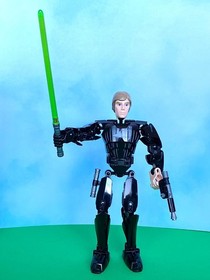 LEGO Star Wars Buildable Figures 75110 LUKE SKYWALKER Complete Set w/Box, Manual